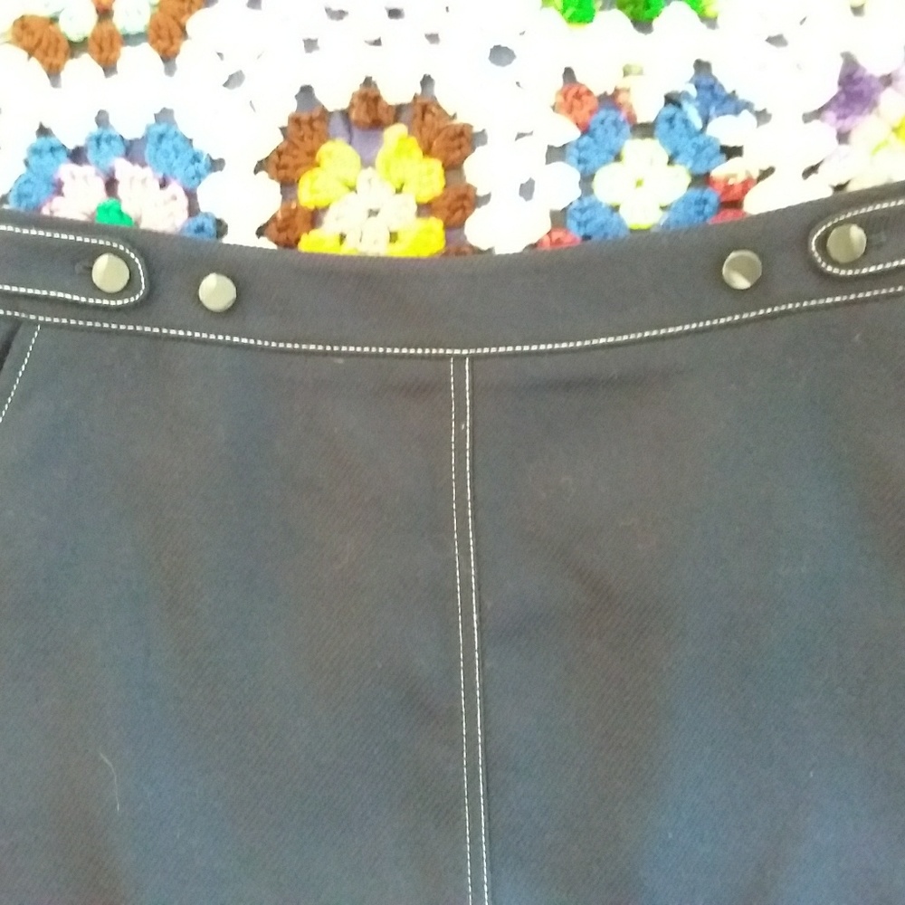 Ann Taylor Factory Women's Navy Blue Skirt NWT. - Picture 3 of 8
